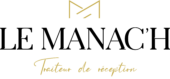 logotype traiteur le manach sombre